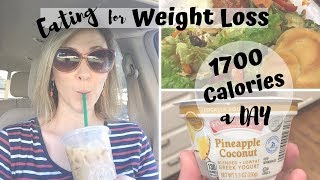 WHAT I EAT TO LOSE WEIGHT // COUNTING CALORIES