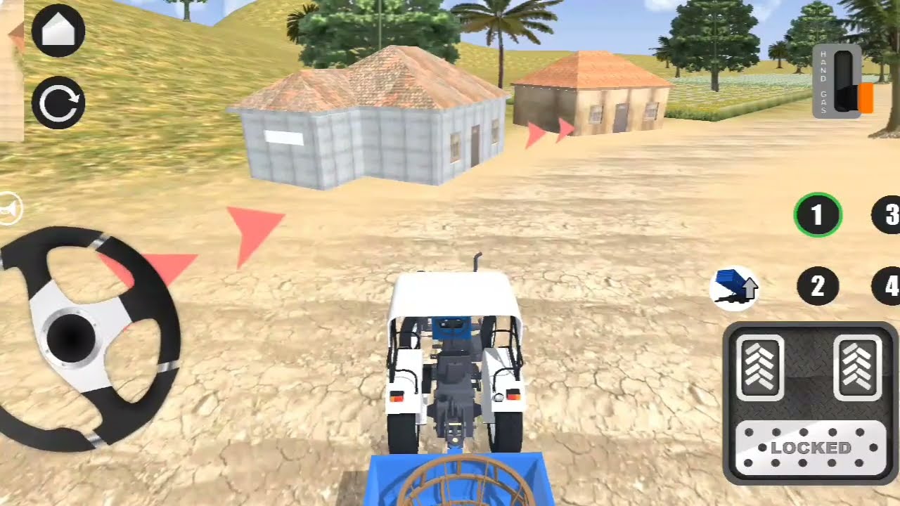 Indian tractor simulator game part-32