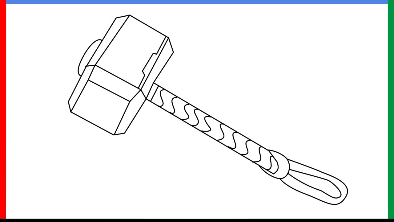 Quick Sketches #3: Mjoelnir, Thor's Hammer by FabooGuy on DeviantArt