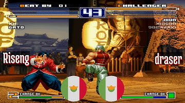 FT5 @kof2003: Riseng (MX) vs draser (MX) [King of Fighters 2003 Fightcade] May 16