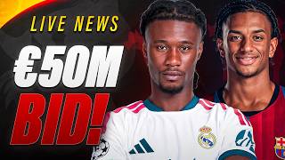 Man Utd's €50M BID! Balde Transfer OFF & NEW Plan Emerges! BIG Injury News!