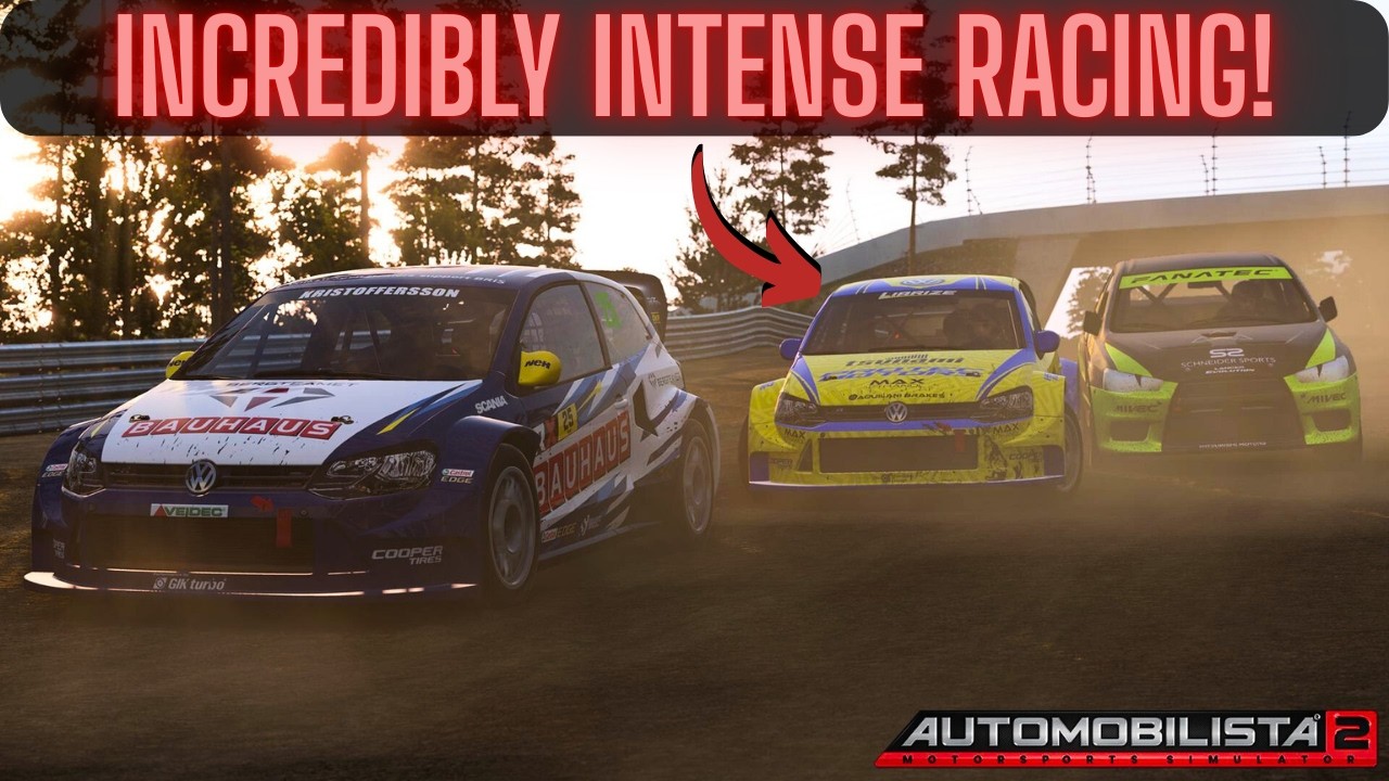 Попробуем ралли-кросс в VR! Максимальная сложность | Automobilista 2