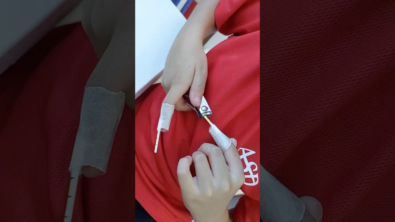 Nail Trimming Practice Hack for Sensory Kids