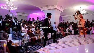 Diamond Atanga Rasmi Tarehe Ya Kuoa Amsifia Tanasha Na Wandangaji Mbele Ya Irene Uwoya