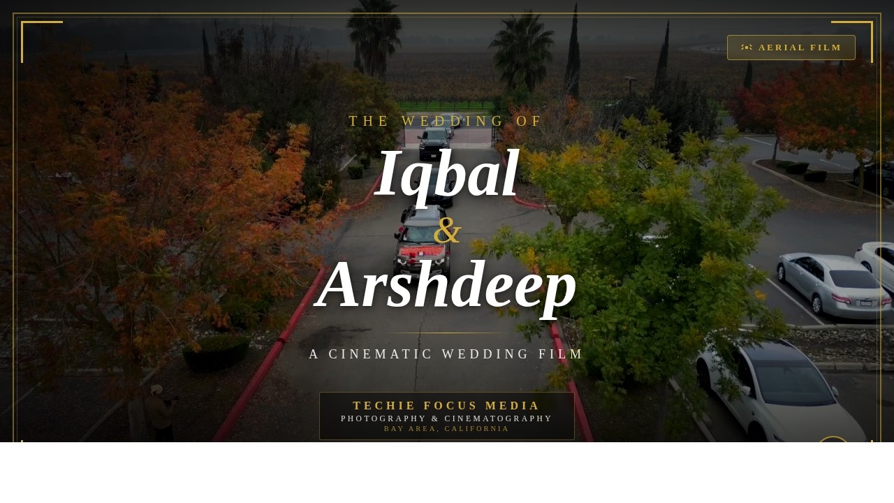 Bay Area Punjabi Traditional Wedding California | Cinematic Wedding Film | Techie Focus Media