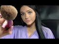 ASMR| SEMI INAUDIBLY/INAUDIBLY DOING YOUR FACE MAKEUP(FRIEND ROLEPLAY)