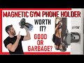 Magnetic Phone Holder Review | 360 Degree Angle Adjustable | Gym - Home Gym - Garage Gym | MiiKARE