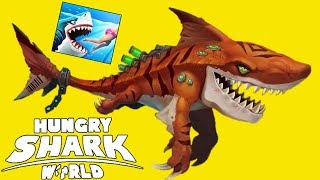 Atomic Shark Gameplay - Hungry Shark World - All 29 Sharks Unlocked 2019 Android Gameplay Fhd