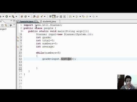 Java Programming Tutorial 21 (Simple Averaging Program)...Halil İbrahim CANATAN HD