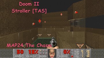 Doom II MAP24 "The Chasm" Stroller in 1:30 [TAS]