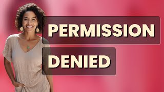 Why Does Linux Show 'Permission Denied' When Running Commands