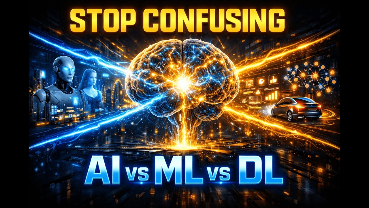 Stop Confusing AI, ML & Deep Learning | Simple AI Explanation