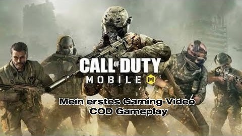 Mein erstes Gaming-Video – COD Gameplay
