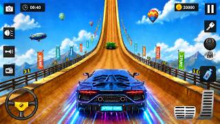 Mega Ramp Car Race Stunt Master Simulator  GT Impossible Sport Car Racing - Android Gameplay screenshot 2