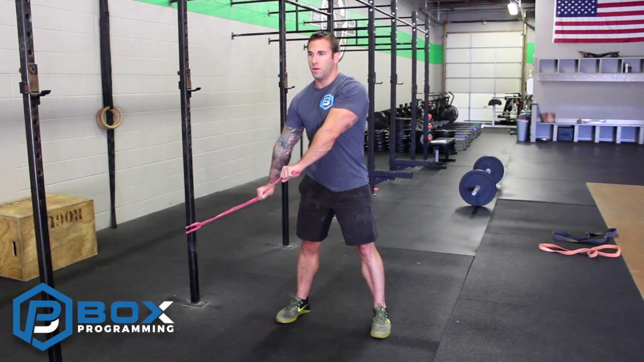 Banded Low to High Woodchop YouTube