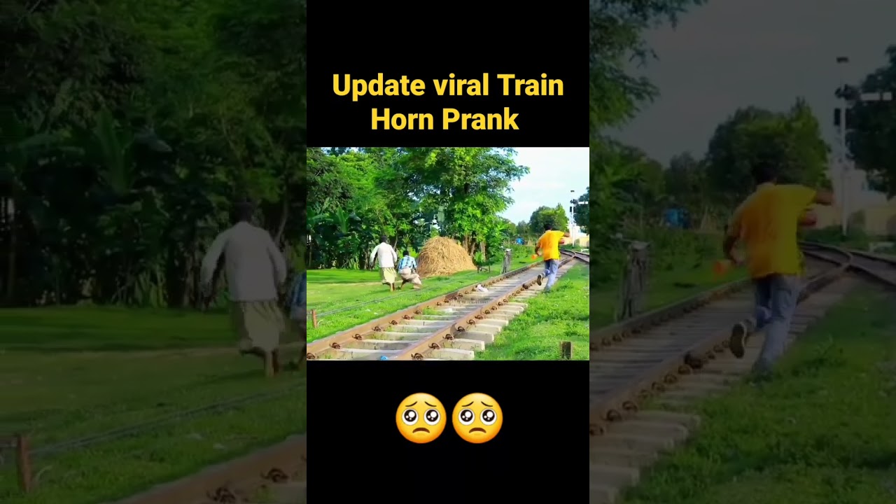 Update Viral Train Horn Prank 2022 || Best Of Train Horn Prank Reaction on Public.. Happy New Year..