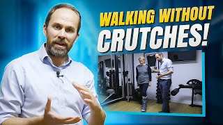 Achilles Injury Recovery Walking Techniques With Aircast Boot