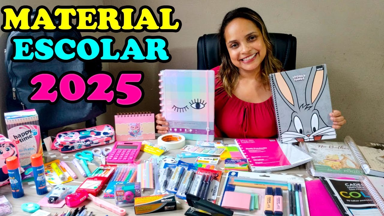 MEU MATERIAL ESCOLAR 2025 (PROFESSORA)📚
