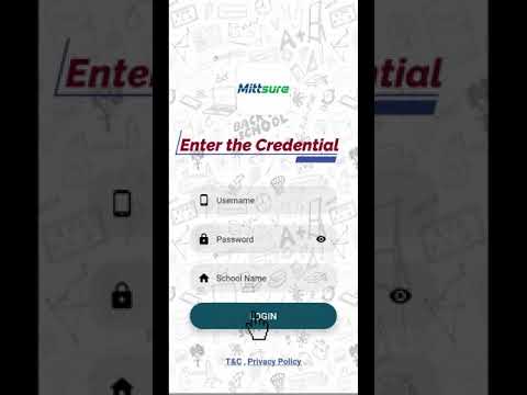 Steps to login into Mittsure Parent App.