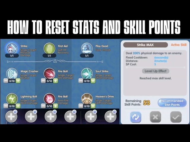 How To Reset Stat Points In Project New World l Stat Points Reset Guide 