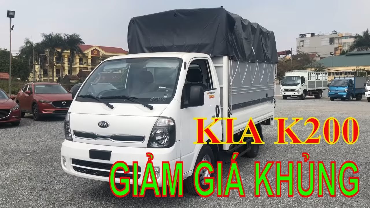 Xe tải 1t9 Kia K200 tại Hải Phòng l Đời mới máy dầu tiết kiệm nhiên liệu