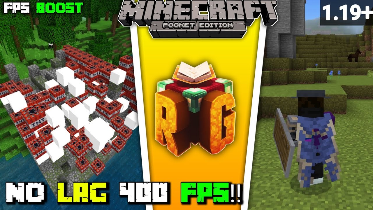 Lag Fix Client For Minecraft PE 1.19 || FPS Boost Client || 2gb 3gb RAM ...