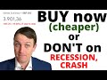 Is Buying Stocks With Recession Ahead Smart? Strategy!