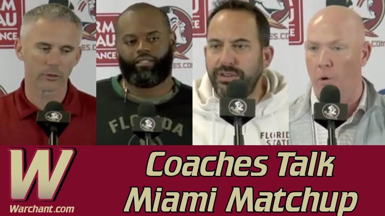 fsu-football-florida-state-coaches-talk-fsu-vs-miami-rivalry-matchup