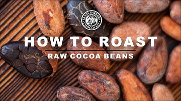 How to Roast Cacao Beans By Santa Barbara Chocolate