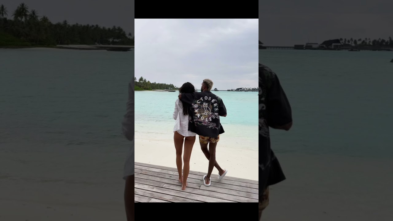 Hardik Pandya and his girlfriend Makeika Sharma🤍l 