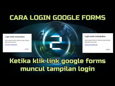 Cara Login Google Forms - Login untuk melanjutkan