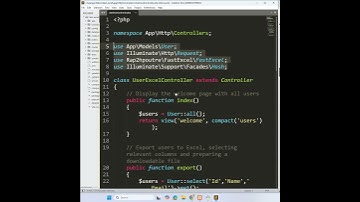 Laravel 12 - How to Import & Export Excel Files Using FastExcel📊⏱️#shorts @CodeShotcut #laravel
