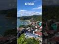 Palawan - View of EL NIDO Town from Taraw Cliff (Canopy Walk)