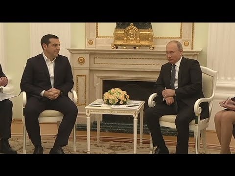 Σε εγκάρδιο κλίμα η συνάντηση Πούτιν-Τσίπρα στο Κρεμλίνο