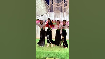 Gái xinh quảy nhạc sàn tây bắc cực sung tại đám cưới #dance #shortsvideo