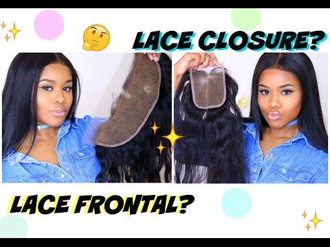 Lace CLOSURE vs Lace FRONTAL: Which is BEST for YOU? (Beginner Friendly)