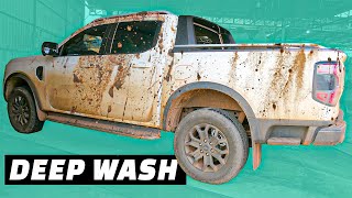 Cleaning a FILTHY Ford Ranger - FULL Detailing Transformation!