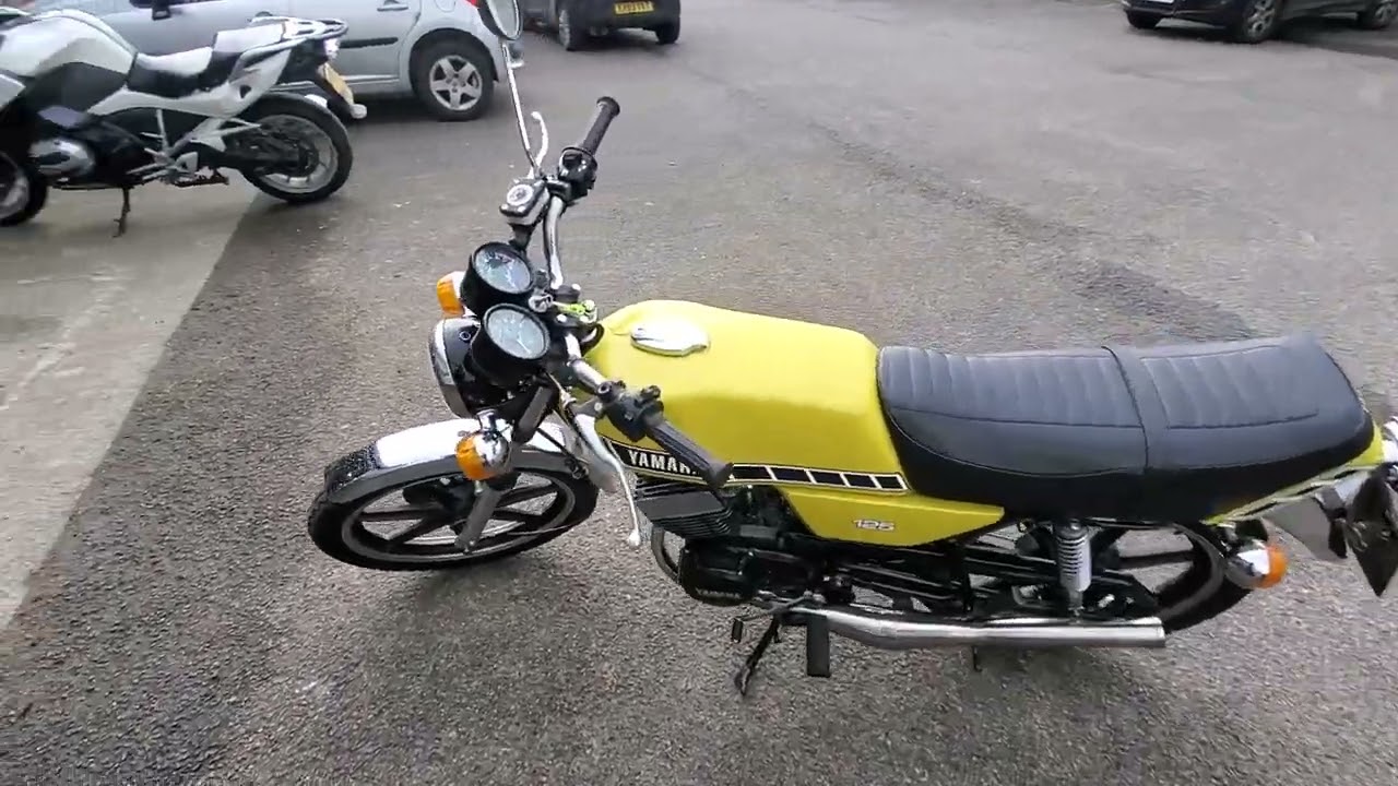 RD125, after all the issues have finally been sorted, ready for the road..