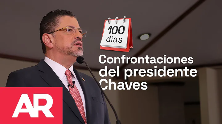 Las confrontaciones del presidente Rodrigo Chaves
