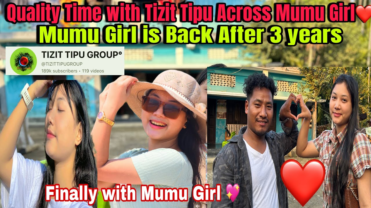 Quality Time with Tizit Tipu Actress Mumu Girl 😍❤️🔥/ #TizitTipuActress | @tonphapehhamvlog5608 