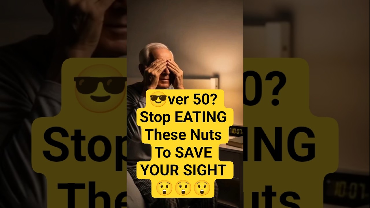 😎ver 50? Stop EATING These Nuts To SAVE YOUR SIGHT 😲😲😲