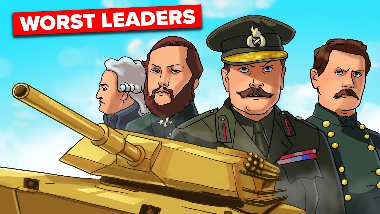 ⁣Worst Military Leaders In History