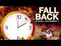 Daylight Saving Time: Fall Back