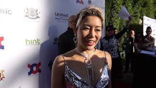 Interview With Actress Juju Chan At Accs Hollywood China Night Award Ceremony With Oscar Viewing