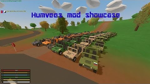 HUMVEES HUGE MOD (Unturned)