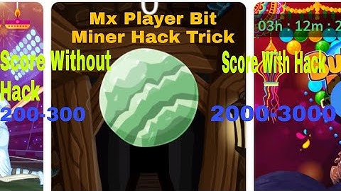 Mx Player Bit Miner Every Time 1500+ Score Hack Trick| Bit Miner 1st Rank Kaise Kare Hack Trick|||||