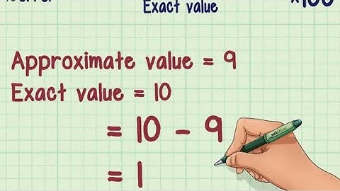 MATHEMATICS   Approximation and Errors  lesson 2