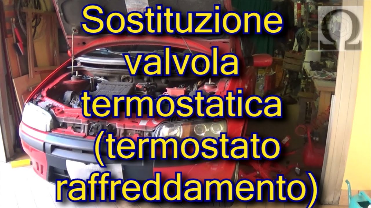 Tutorial sostituzione valvola termostatica Fiat Punto mk2 188 fire ( tutti  i fire 1.1 e 1.2) - YouTube