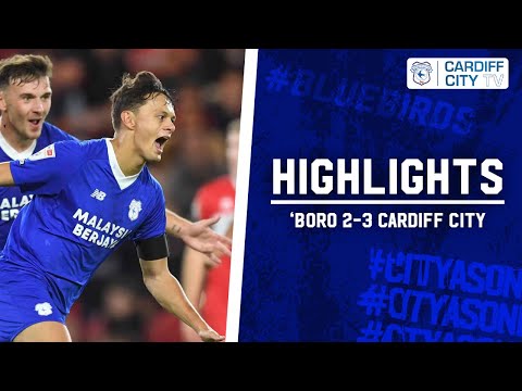 Middlesbrough Cardiff Goals And Highlights