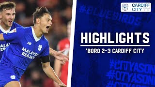 Middlesbrough 2-0 Cardiff City Highlights as Boro make it three league wins  in a row - Teesside Live